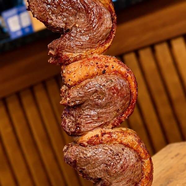 Picanha no espeto
